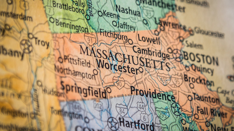 Map of Massachusetts