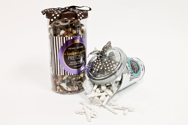 Henri Bendel Trash and Funky Chunky Pretzels 