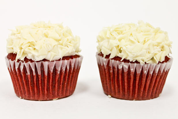 Sift Peppermint Red Velvet Cupcakes