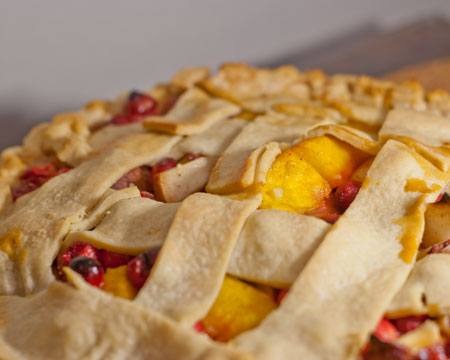 Spiced Peach Pie