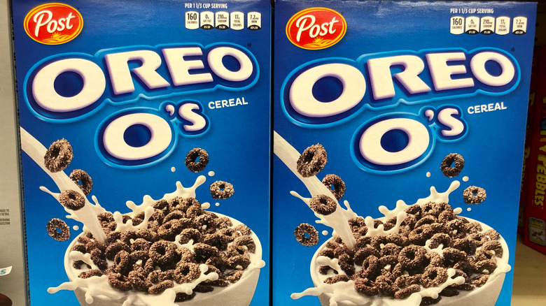Oreo O's in the grocery aisle