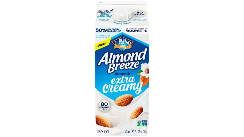 Carton of Blue Diamond Extra Creamy