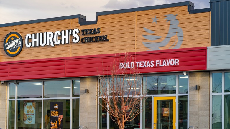 External view of Church's Texas Chicken location