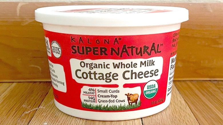 Kalona SuperNatural organic cottage cheese