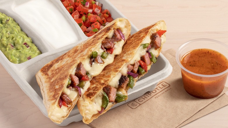 Chipotle fajita quesadilla