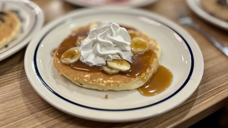 IHOP Bananas Foster Pancakes
