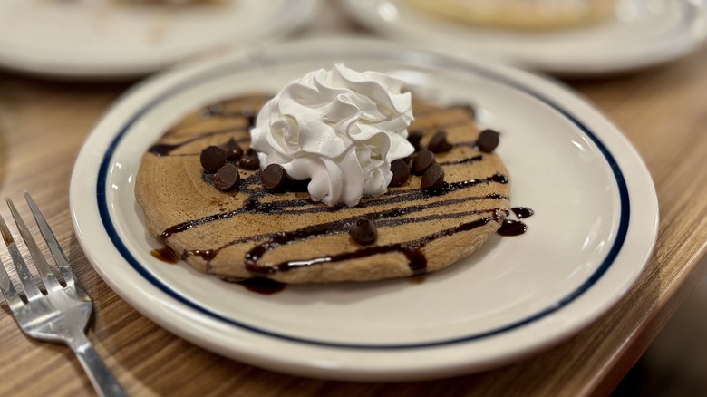 IHOP Chocolate Chocolate Chip Pancakes