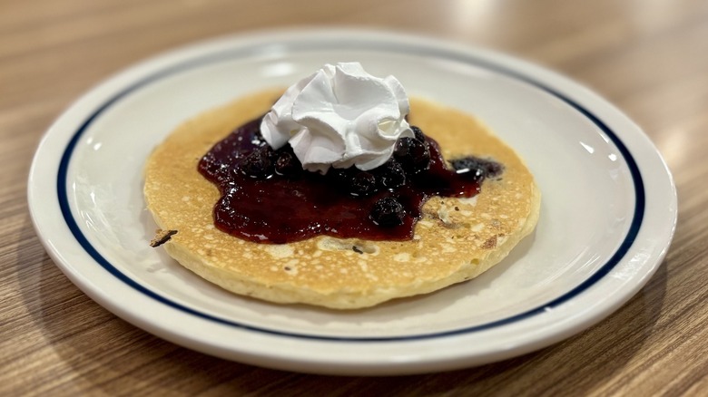 IHOP Double Blueberry Pancakes