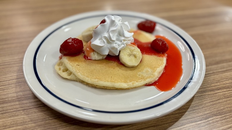 IHOP Strawberry Banana Pancakes