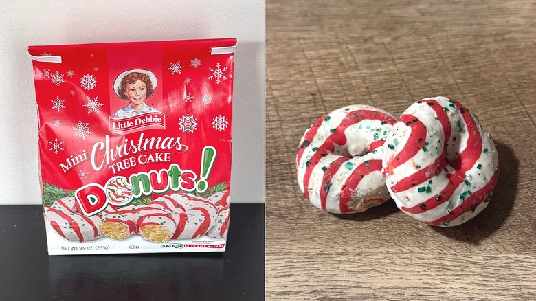 Little Debbie Christmas Tree Bagged Mini Donuts