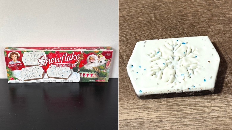 Little Debbie Snowflake Brownies