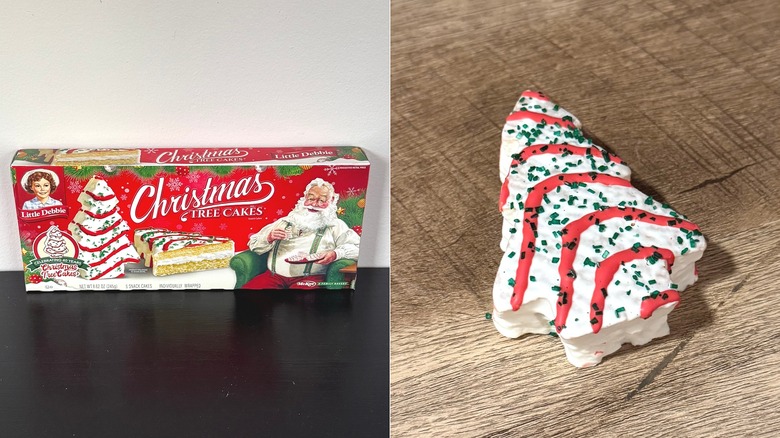Little Debbie Vanilla Christmas Trees