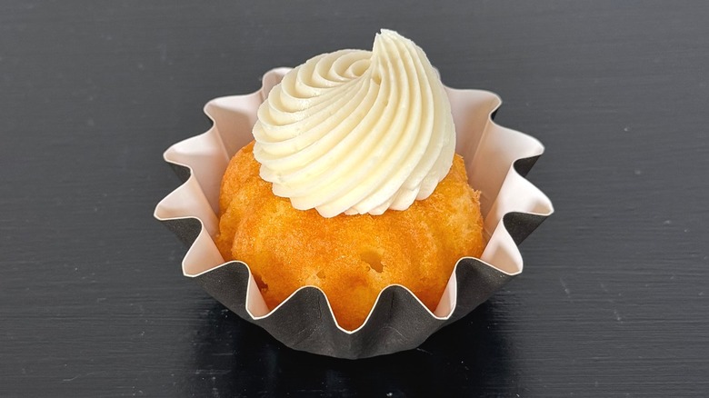 Lemon bundtini from Nothing Bundt Cakes