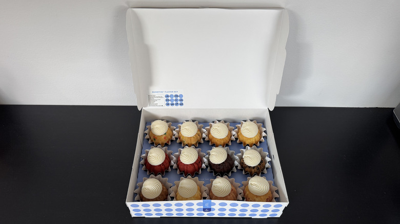 All 9 classic flavors in bundtini form