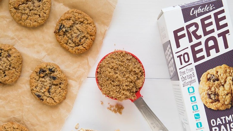 Cybele's Free to Eat oatmeal raisin cookies