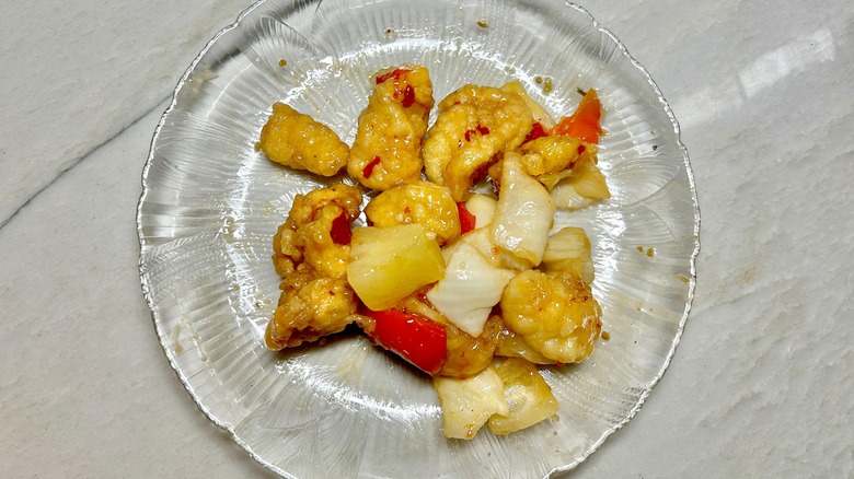 SweetFire Chicken Breast on plate