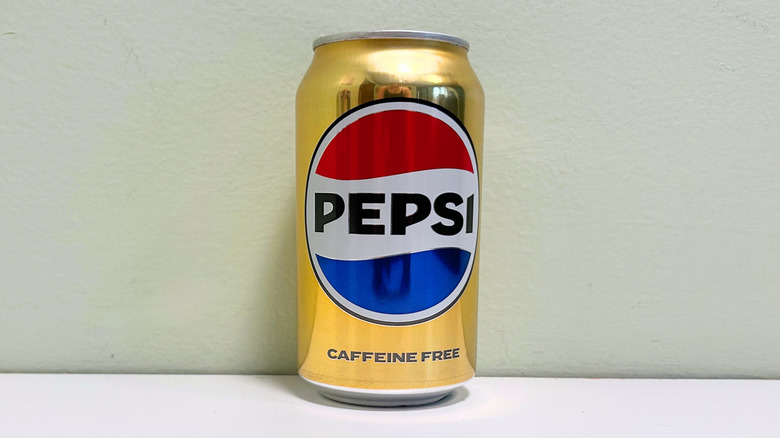 A can of Caffeine Free Pepsi