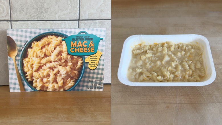 Frozen Gluten Free Mac & Cheese from Trader Joe's