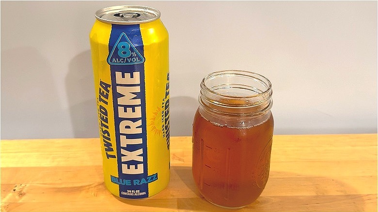 Twisted Tea Extreme Blue Razz