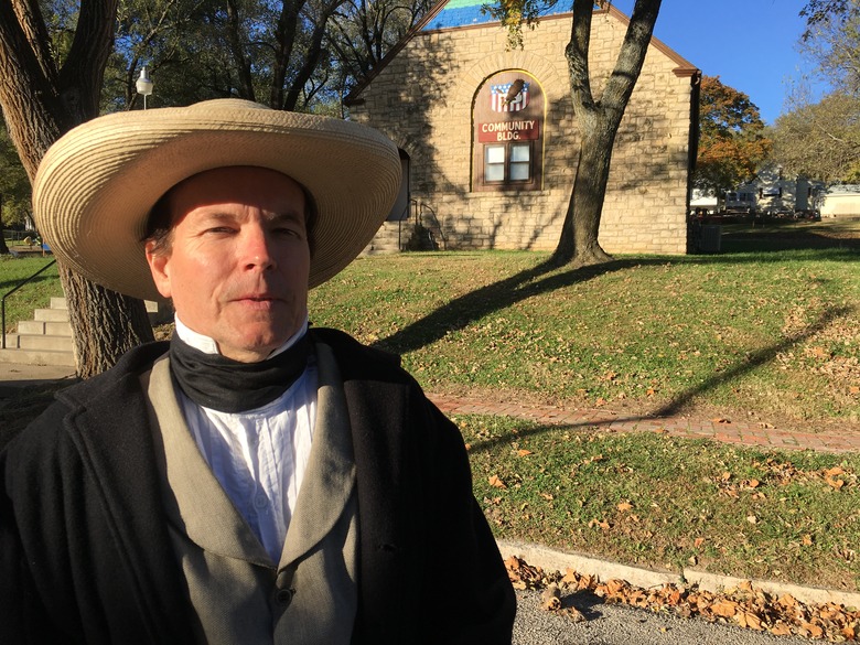 Junction City trooper statue at Fort Riley