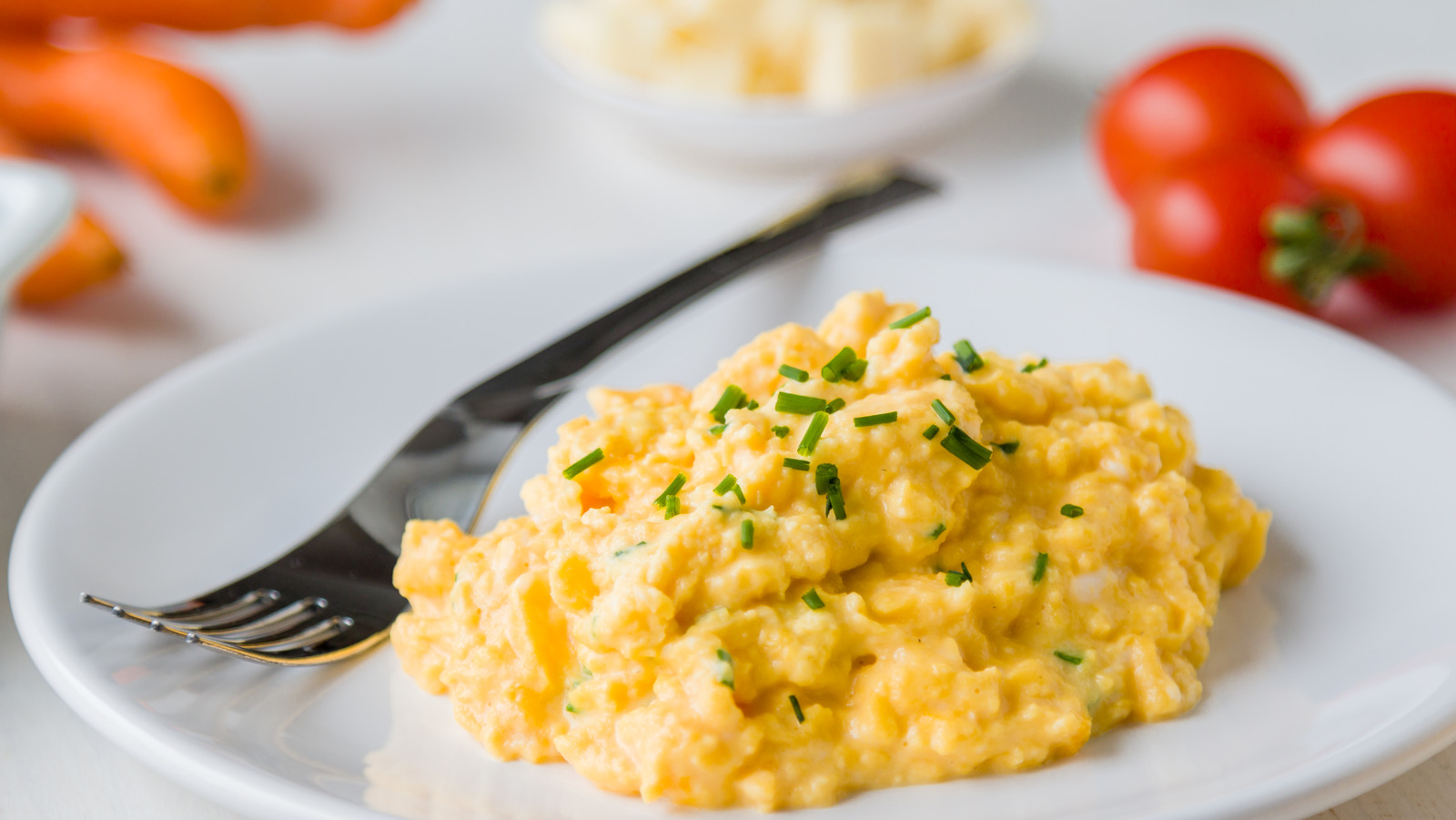 The Unexpected Pantry Ingredient That Prevents Dry Scrambled Eggs