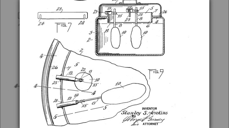 Patent image of corn dog deep fryer 