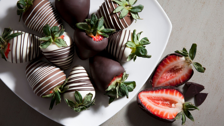 Chocolate-covered strawberries