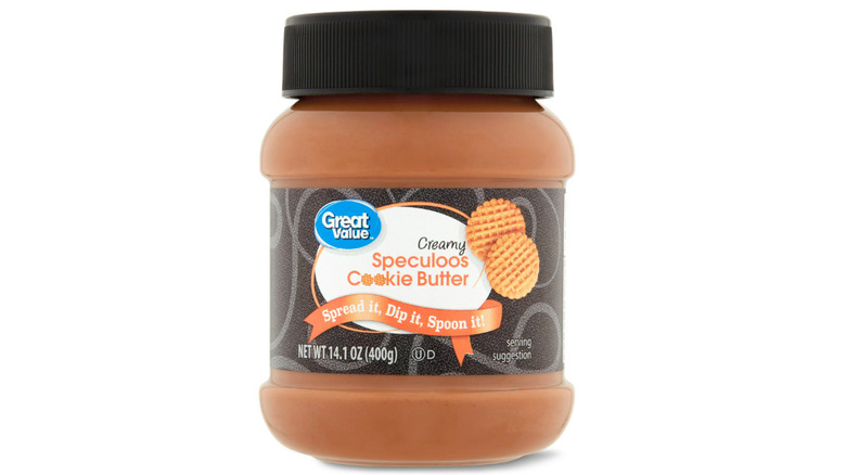jar of cookie butter spread