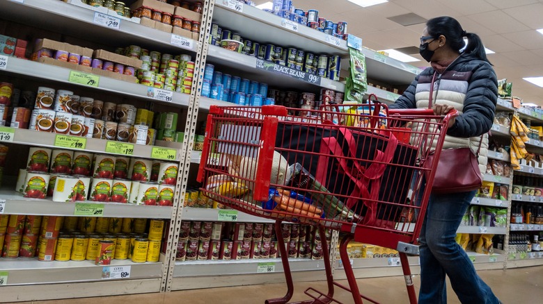 Trader Joe's customer shopping 