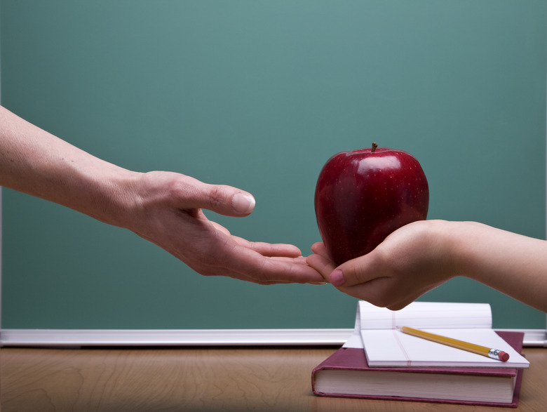why teachers get apples