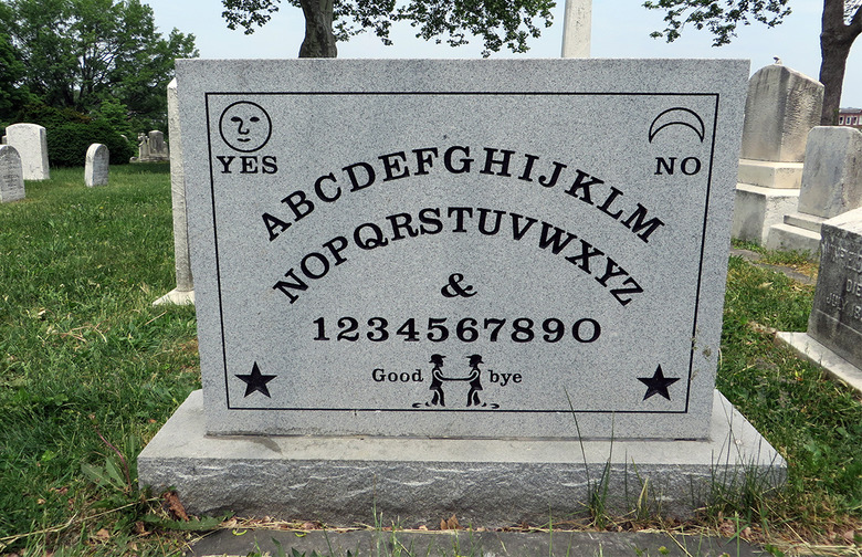 Maryland: Ouija Board Inventor's Tombstone, Baltimore 