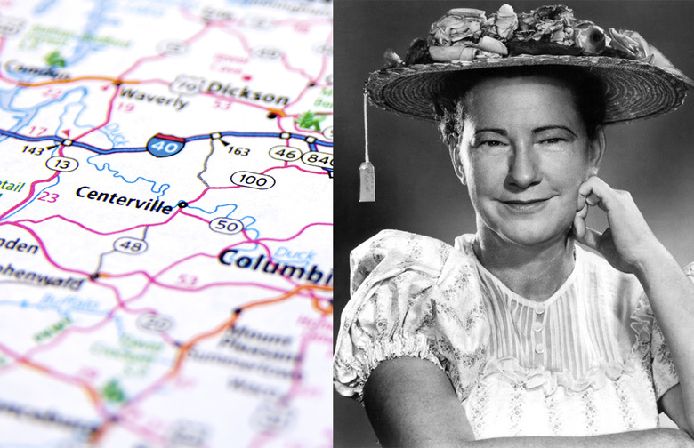 Tennessee: Chicken Wire Minnie Pearl, Centerville