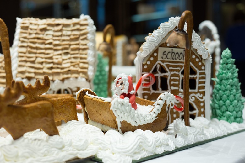 Gingerbread Lane, on display at the New York Hall of Science, holds the Guinness World Record for the largest gingerbread village 