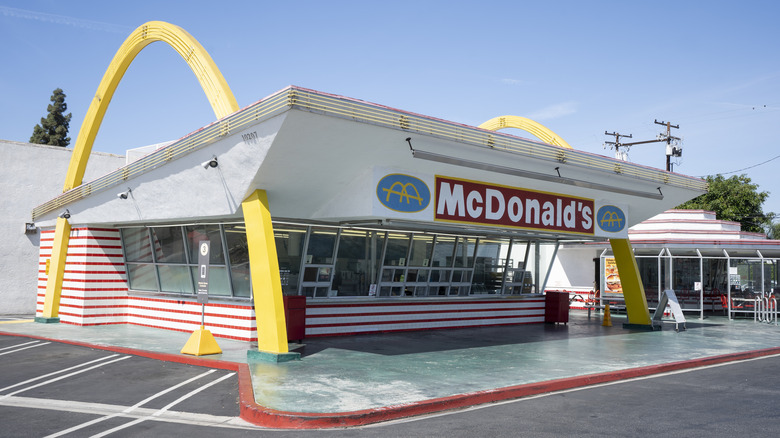 McDonald's in Downey, California location