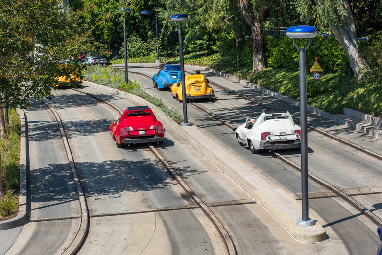 Autopia: Disneyland, Magic Kingdom, Tokyo Disneyland, Disneyland Paris, Hong Kong Disneyland