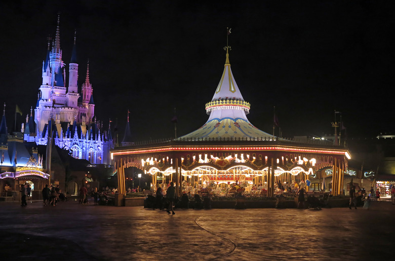 Prince Charming Regal Carrousel: Disneyland, Magic Kingdom, Tokyo Disneyland, Hong Kong Disneyland, Disneyland Paris, Shanghai Disneyland