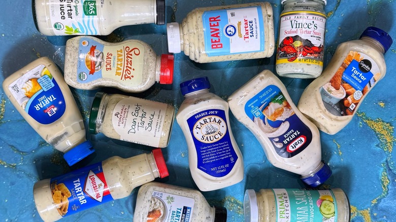 Variety of tartar sauce options