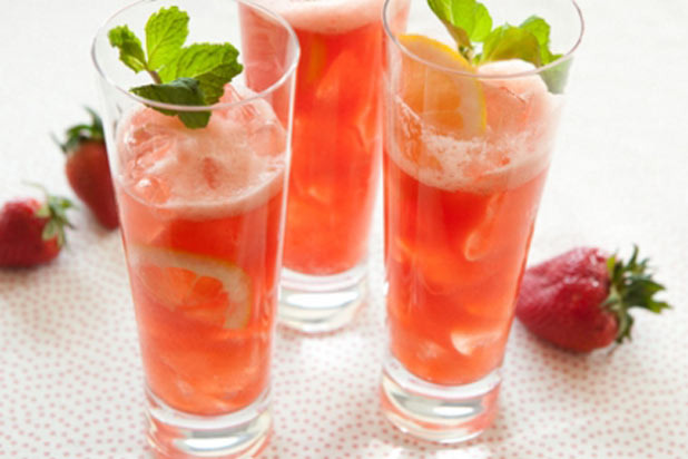 Strawberry-Lemon Soda