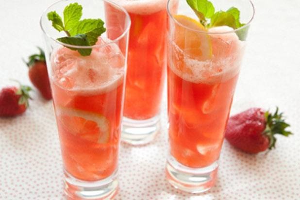 Strawberry-Lemon Soda