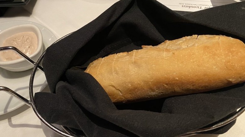 Fleming's Prime Steakhouse & Wine Bar bread and butter