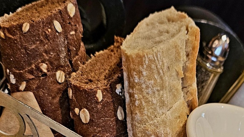 The Cheesecake Factory bread basket