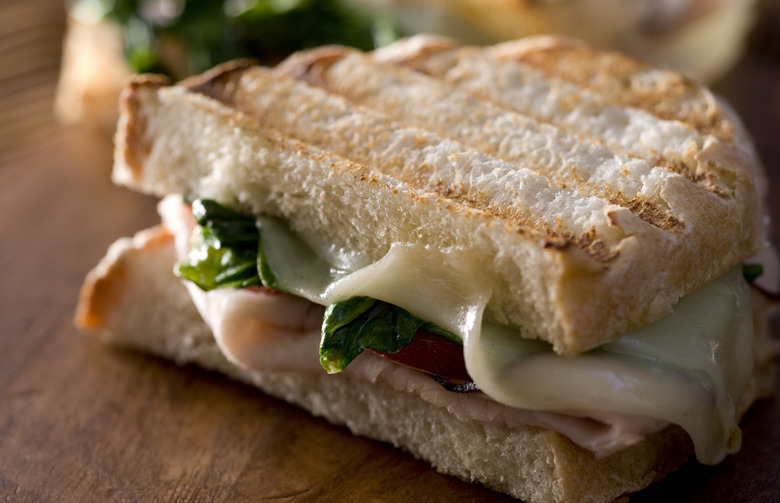  Super Club Panini with Grain Mustard