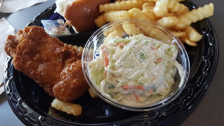 Culver's coleslaw and chicken