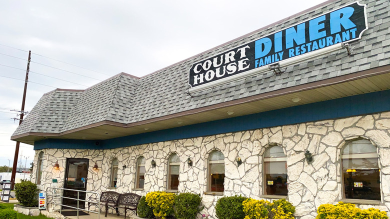 The exterior of the Court House Diner and Family Restaurant in Cape May Courthouse