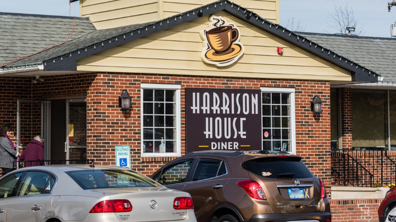 The exterior at the Harrison House Diner in Mullica Hill