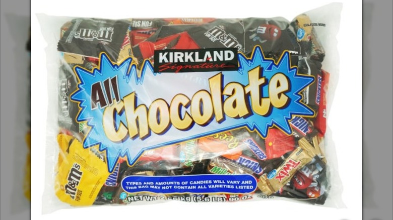 Bag of Kirkland Signature All Chocolate Candy