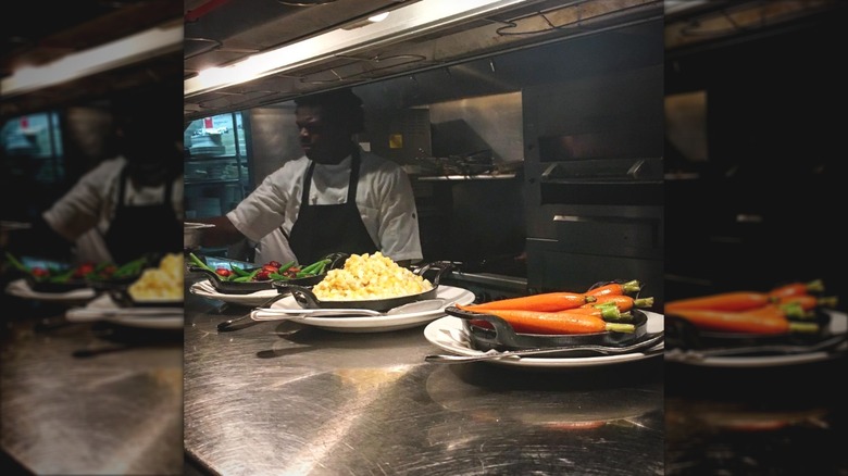 Staff working at 801 Chophouse