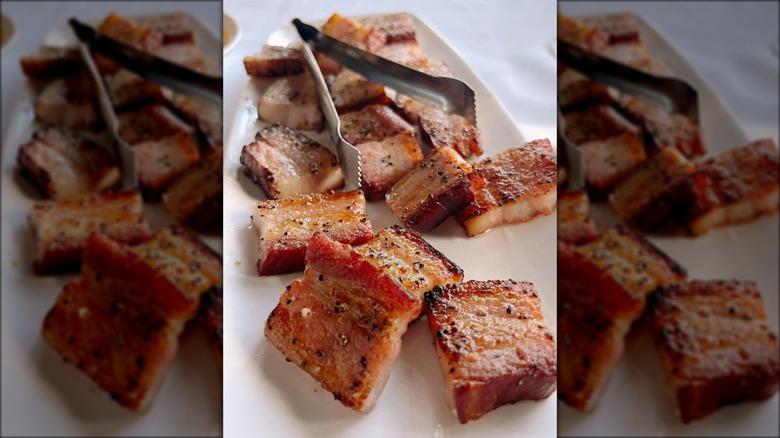 Thick cut bacon bits