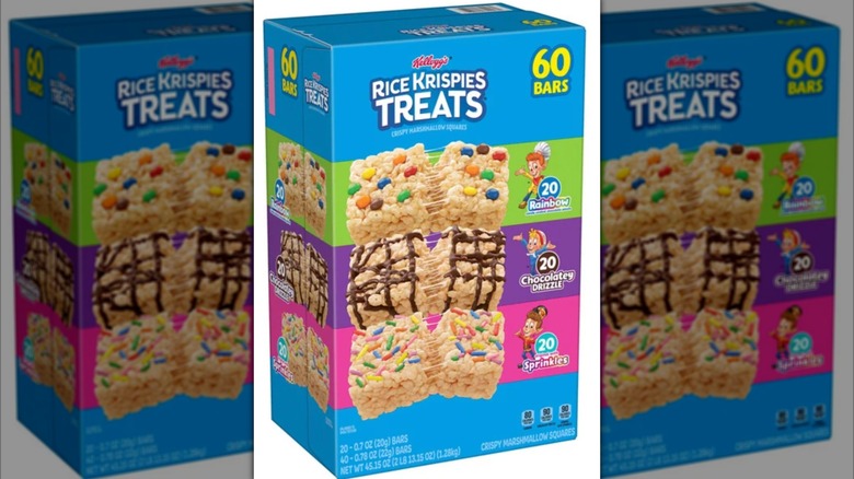 Large box of Kellogg's Rice Krispies Treats