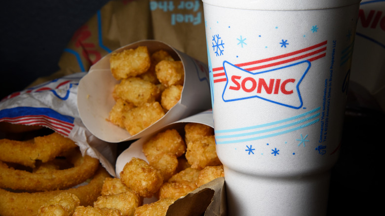 Sonic food and a drink